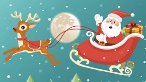 Rencontre avec le Père Noël @ Départ Parking du Stade