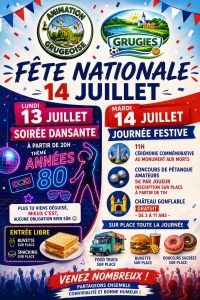 Fête Nationale @ Grugies
