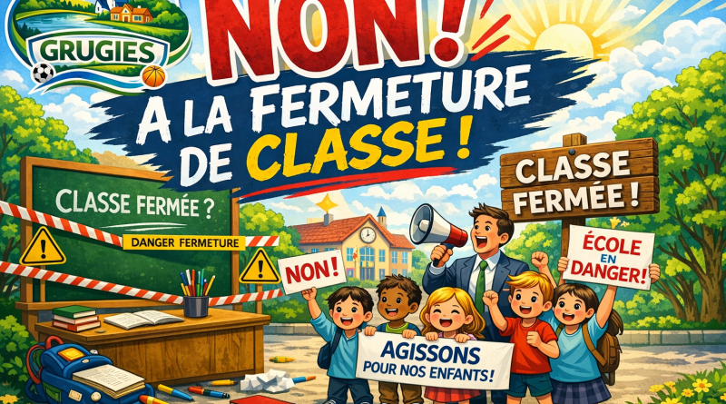 NON à la Fermeture de Classe !