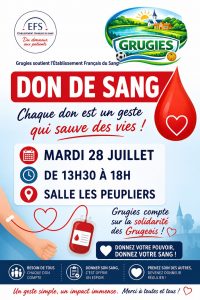 Don du Sang @ Salle les Peupliers